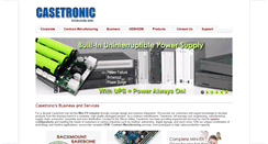 Desktop Screenshot of casetronic.com